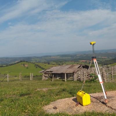 Georreferenciamento na fazenda Ouro Ronca em São Gonçalo Do Sapucaí - MG