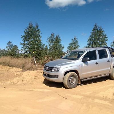 Georreferenciamento na  Fazenda Boqueirão em João Pinheiro MG