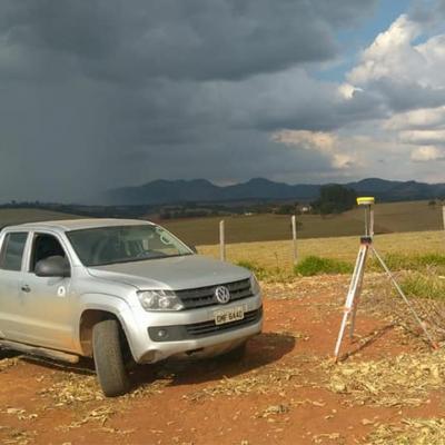 Georreferenciamento na Fazenda Timburé  em Santa Rita Do Sapucaí - MG